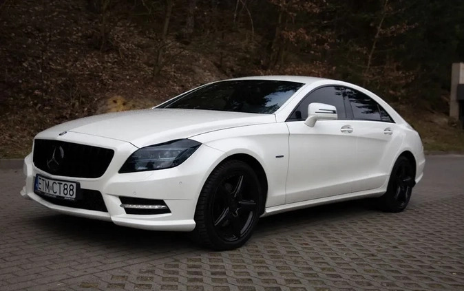 Mercedes-Benz CLS cena 89900 przebieg: 181000, rok produkcji 2012 z Międzylesie małe 352